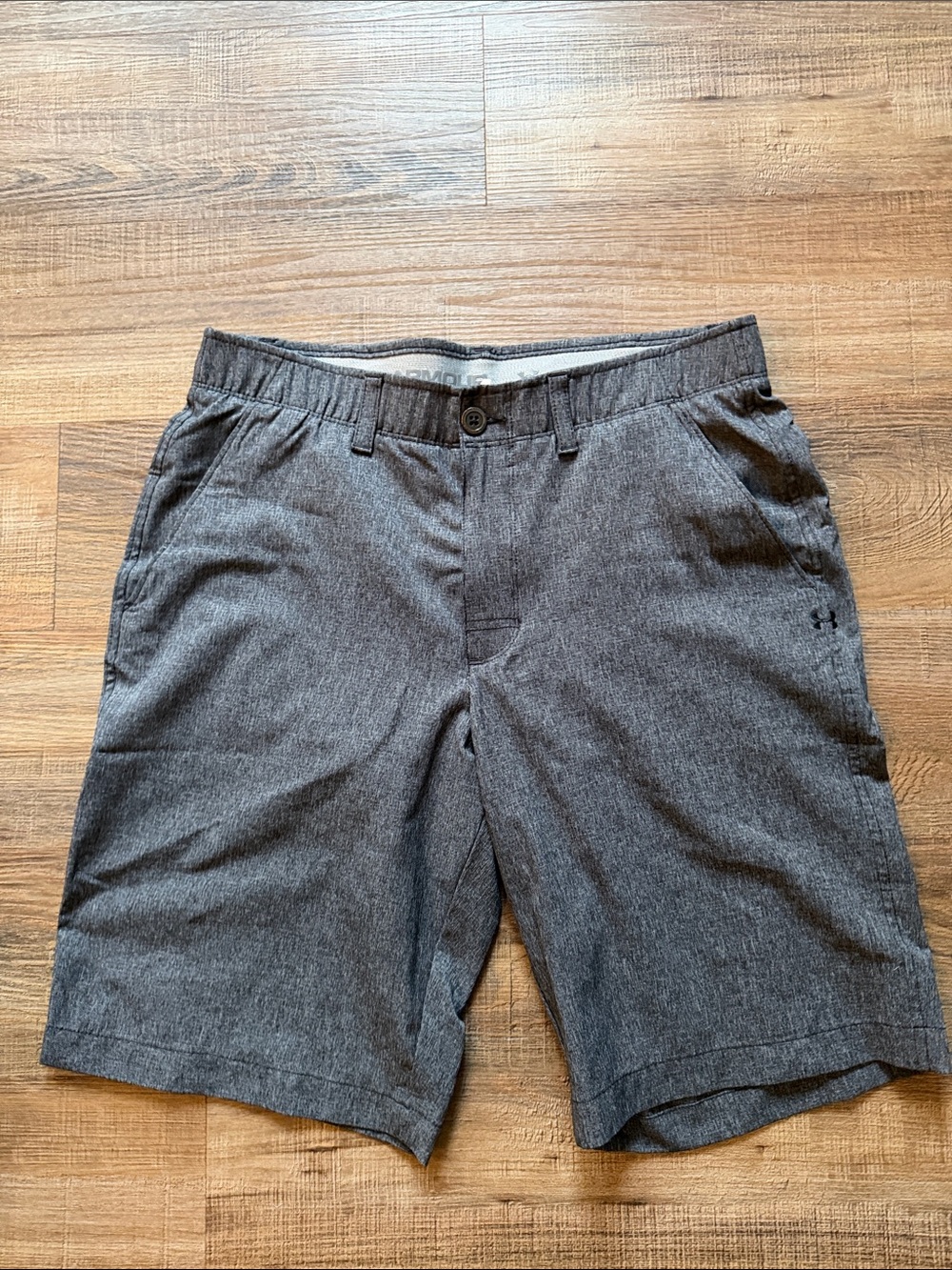 Under Armour Men’s Charcoal Gray Hybrid Shorts